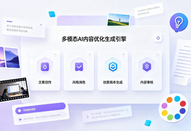 庄河市AI智能内容优化创新 多模态生成技术丰富数字内容创作生态