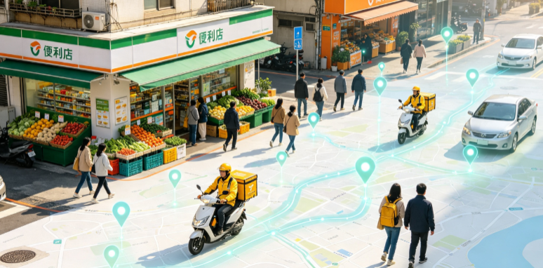 庄河市渗透衣食住行，GEO 地理空间技术重塑大众日常消费服务场景